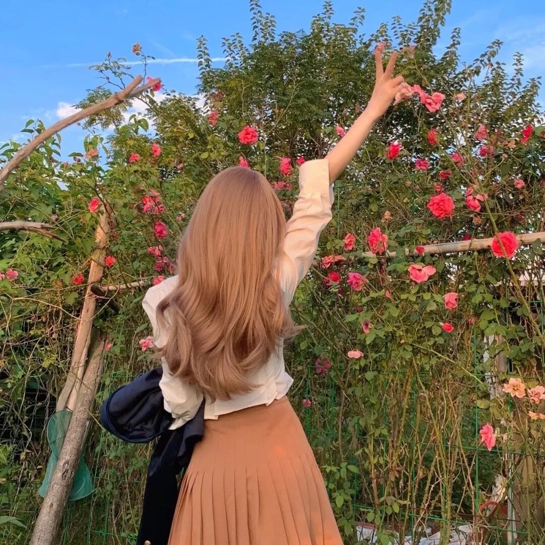 树下有片红房子